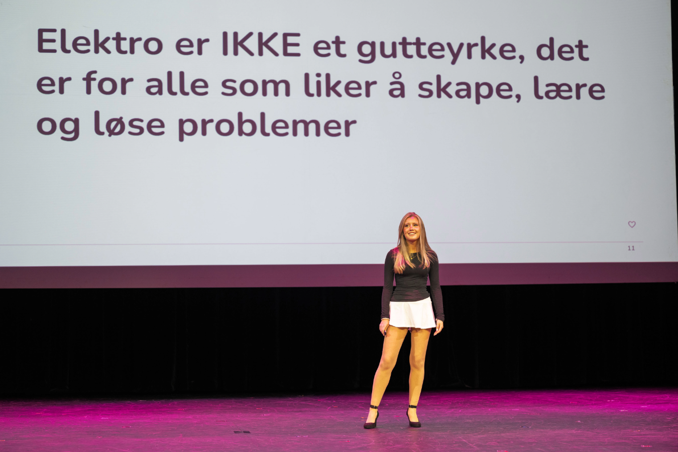 Silja Hasselberg, her fra Norgesturnéens show i Oslo 2026
